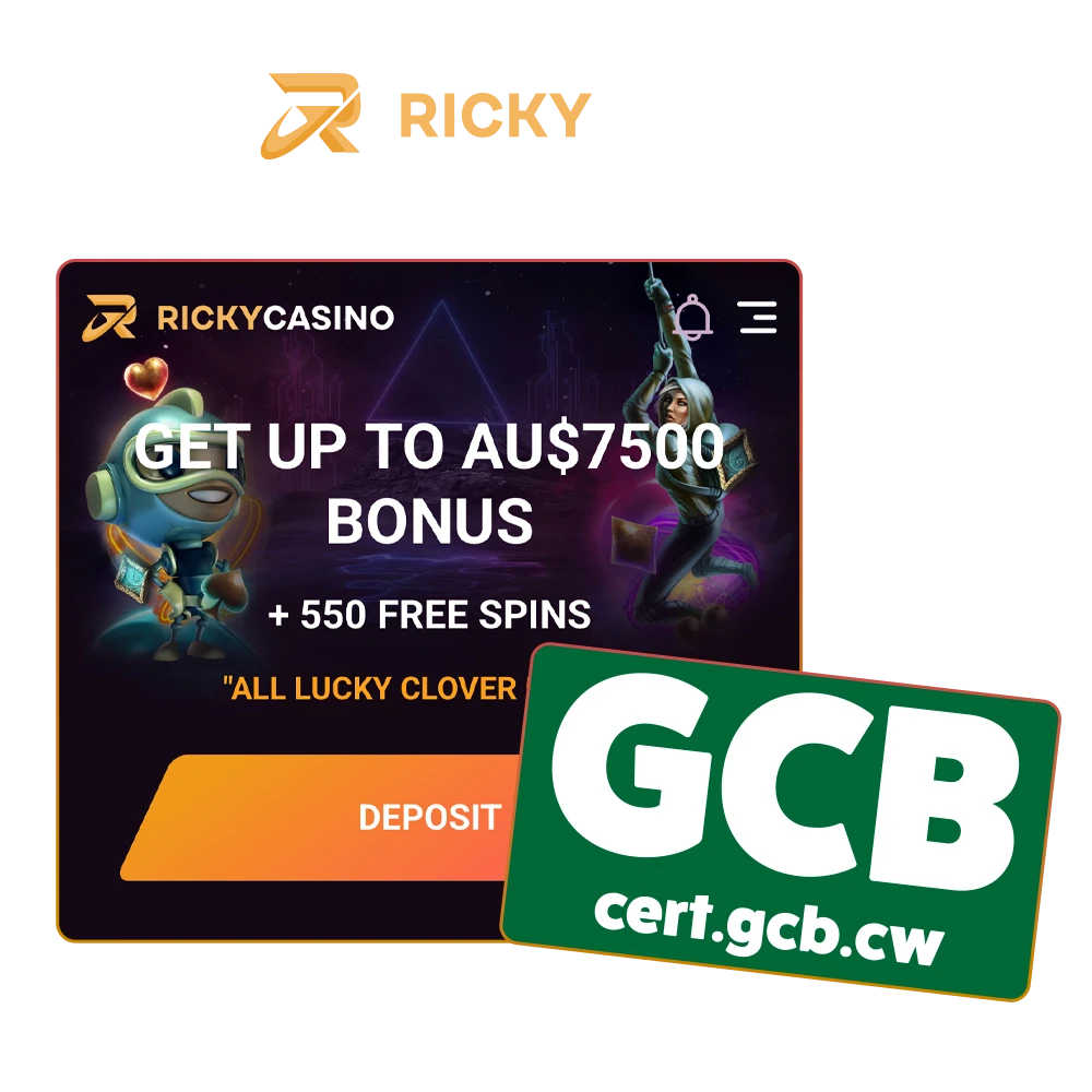 Ricky Casino is a trustworthy platform that operates with the most reputable licence.