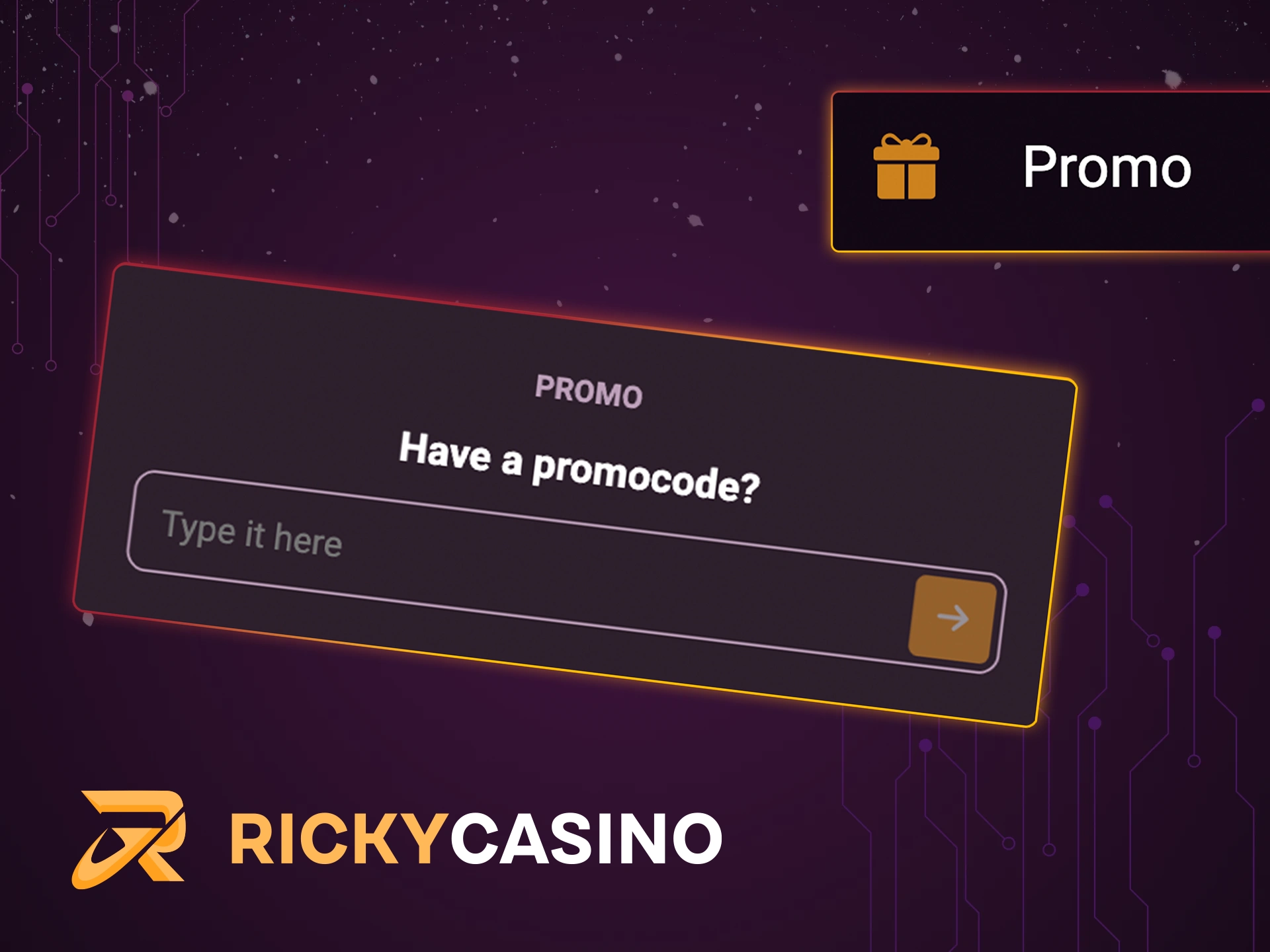 Get extra benefits with Ricky Casino promo codes.