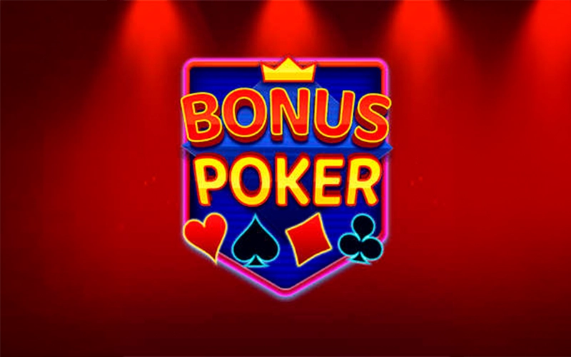 Pick the highest combination and win at Bonus Poker at Ricky Casino.